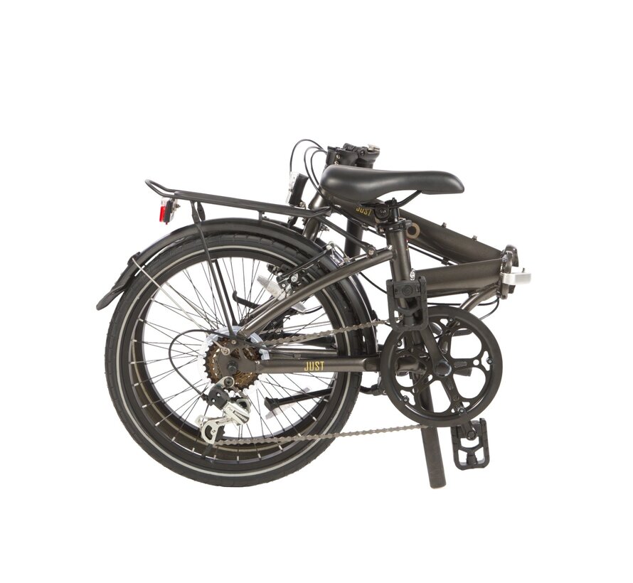 Vouwfiets U Go 20" Just D6 iron grey