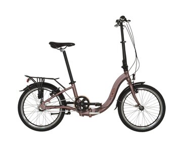 U Go Vouwfiets U Go 20" Now I3 maroon brown