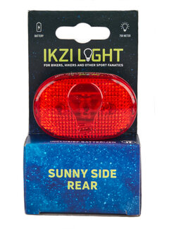 IKZI Achterlicht Ikzi Light 3 led rood ovaal