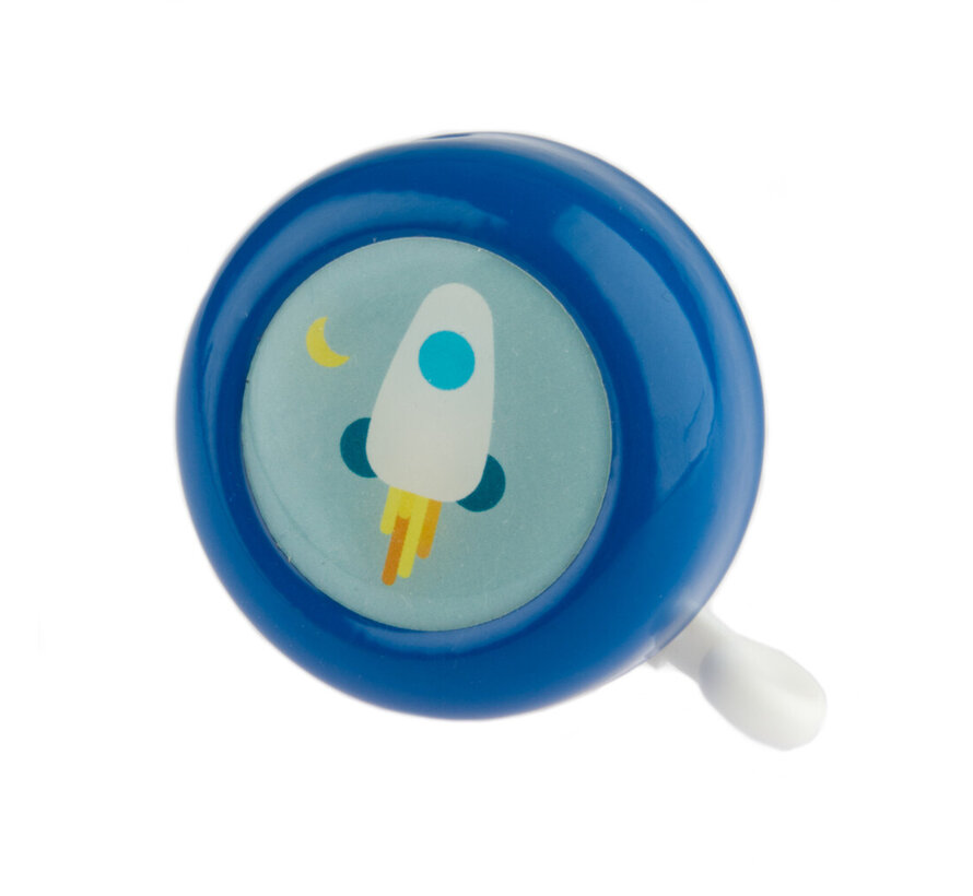 Bel Pexkids rocket blauw/wit