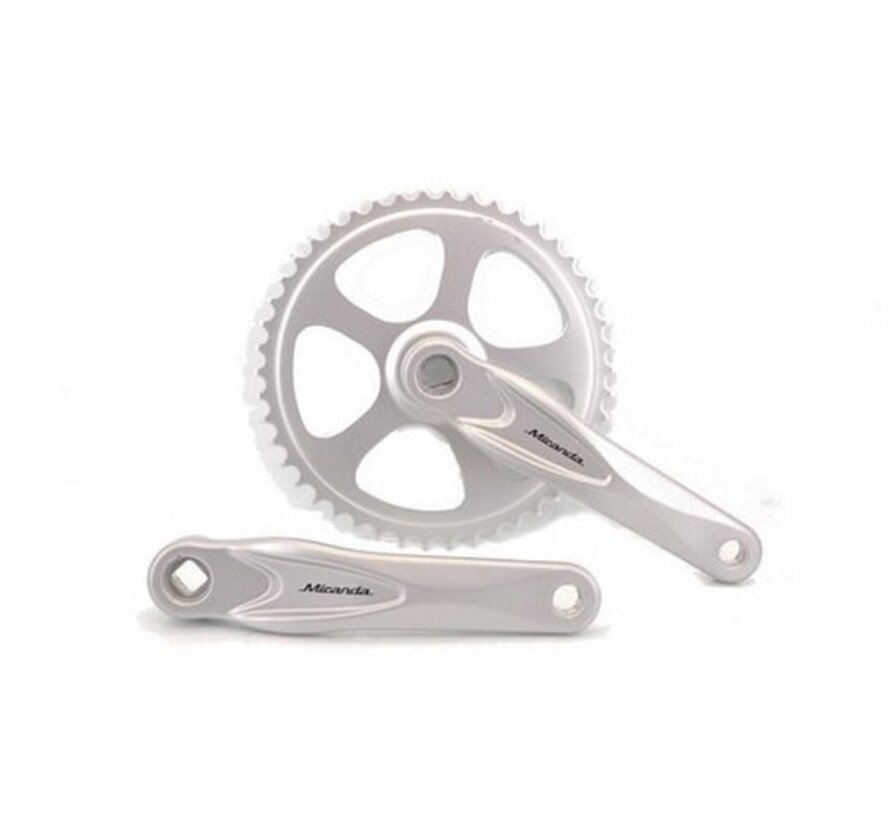 Crankstel Miranda 46T aluminium