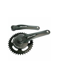 Miranda Crankstel Miranda 38T 3/32 zwart