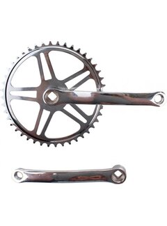 Vinty Crankstel Vinty 44T chroom vlak