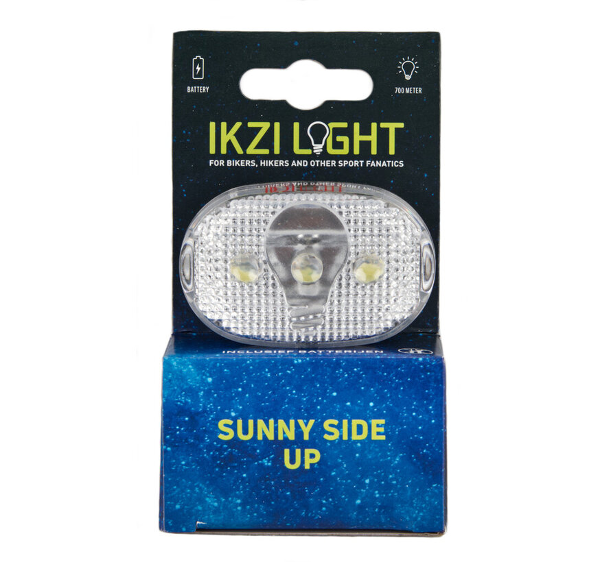 Koplamp Ikzi Light 3 led wit ovaal