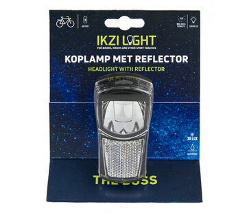 IkziLight Koplamp Ikzi Light the boss 30 lux 1-led