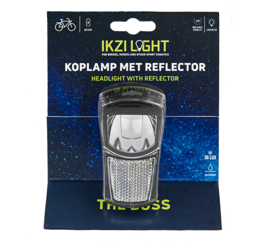 Koplamp Ikzi Light the boss 30 lux 1-led