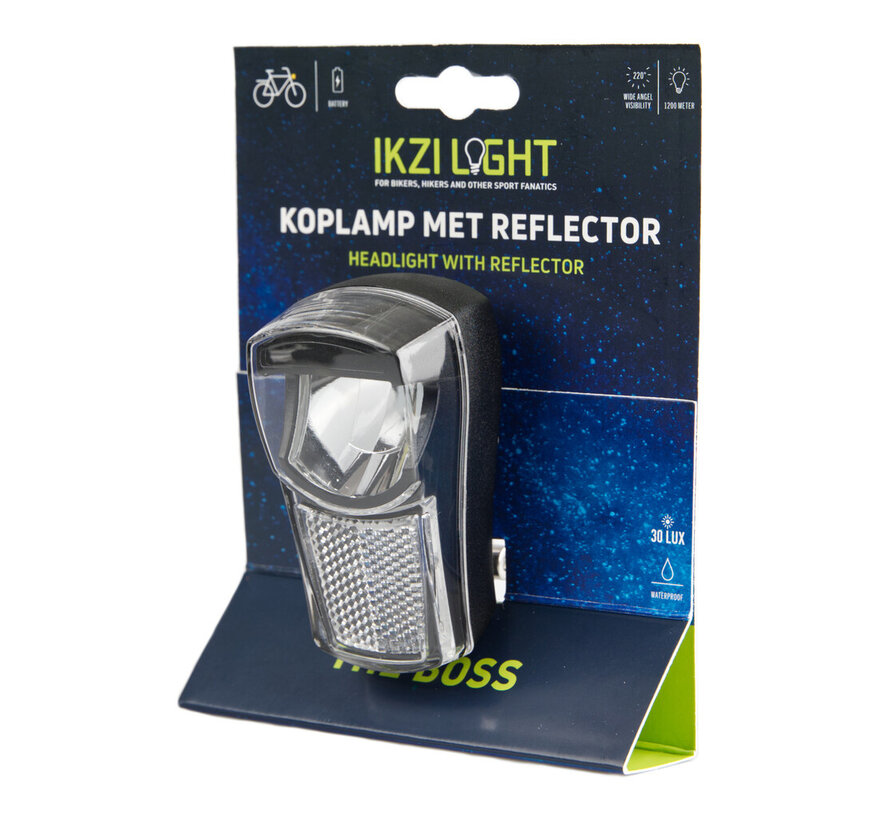 Koplamp Ikzi Light the boss 30 lux 1-led