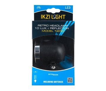 IKZI Koplamp Ikzi Light nero zwart 10 l