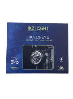 IkziLight Koplamp Ikzi Light Bulls-eye Fatbike
