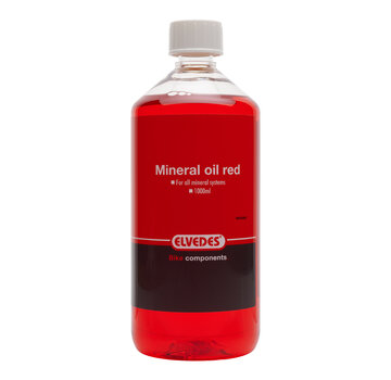 Elvedes Olie Elvedes rood mineraal vloeistof