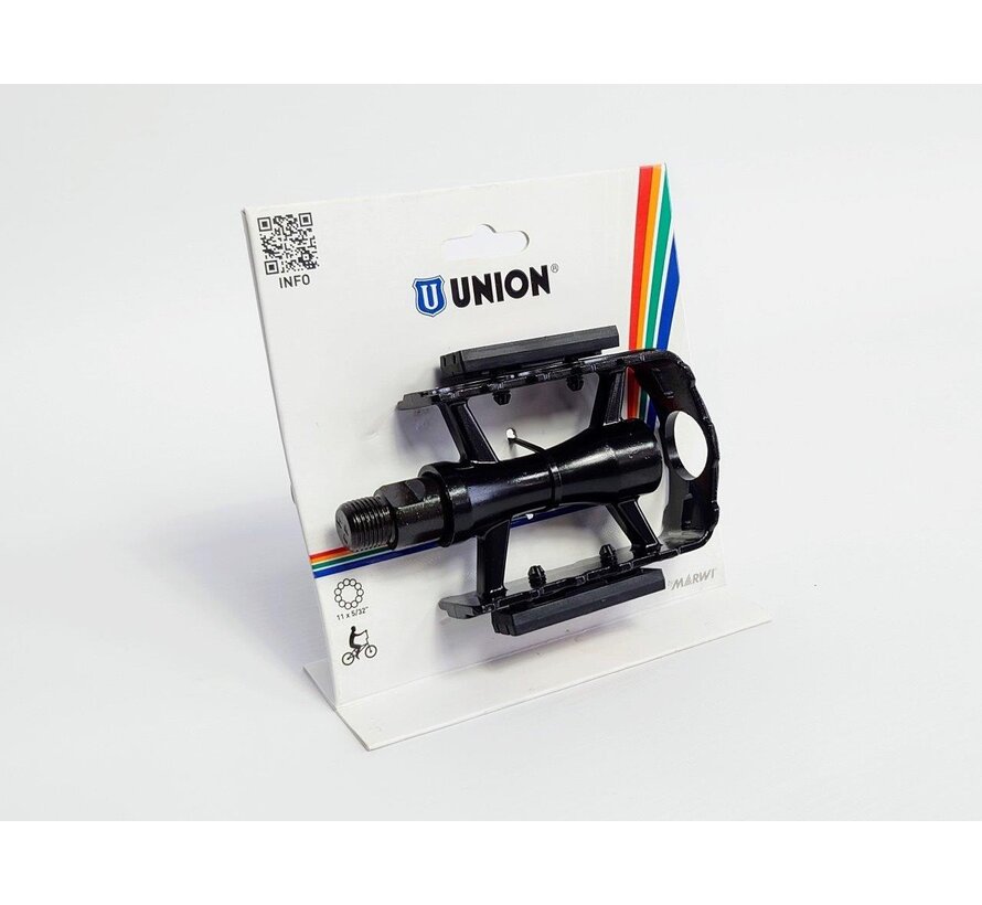 Pedalen Union alu SP-610 black