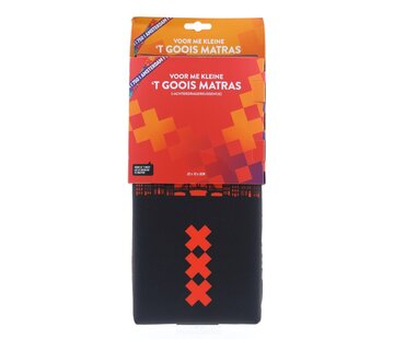 Niet verkeerd Kussen Amsterdam 750 zwart rood