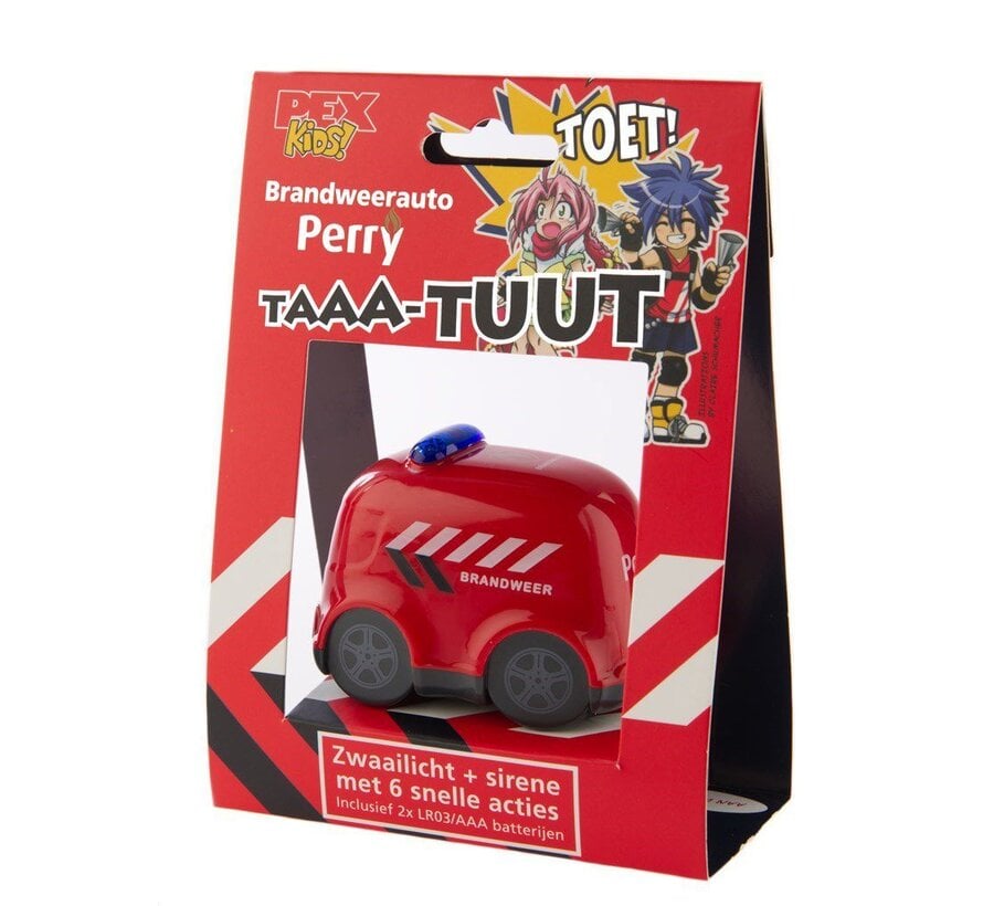 Sirene Pexkids brandweerauto toeter