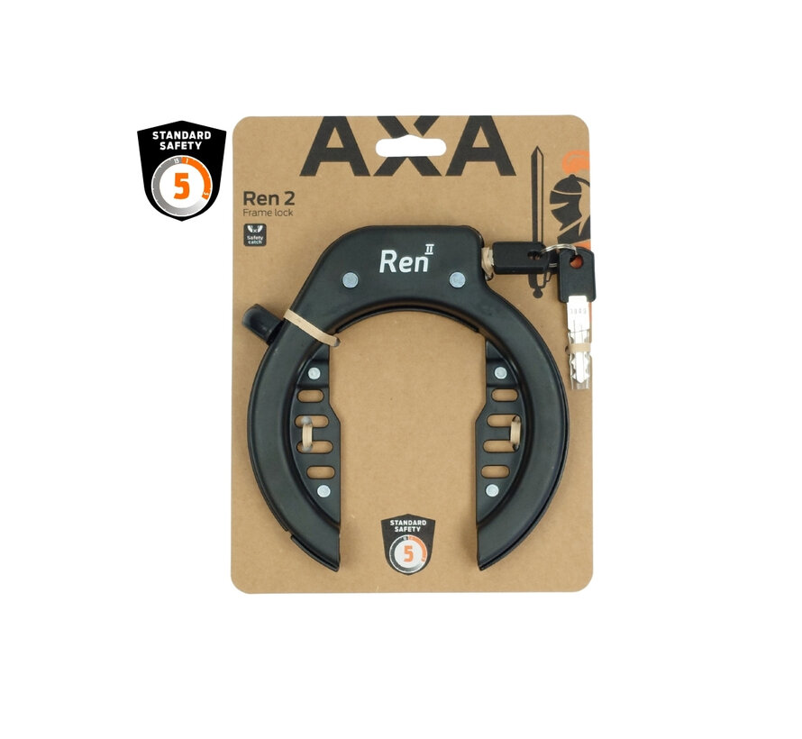 Slot Axa ringslot ren 2 zwart n/m