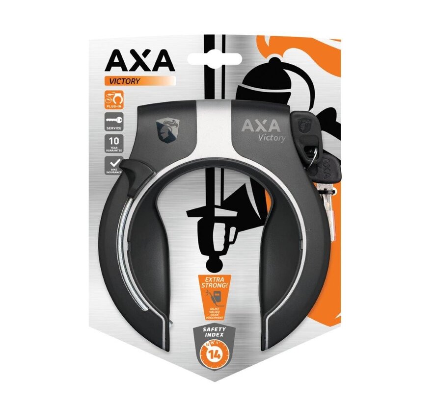 Slot Axa ringslot ** victory grijs/zwart