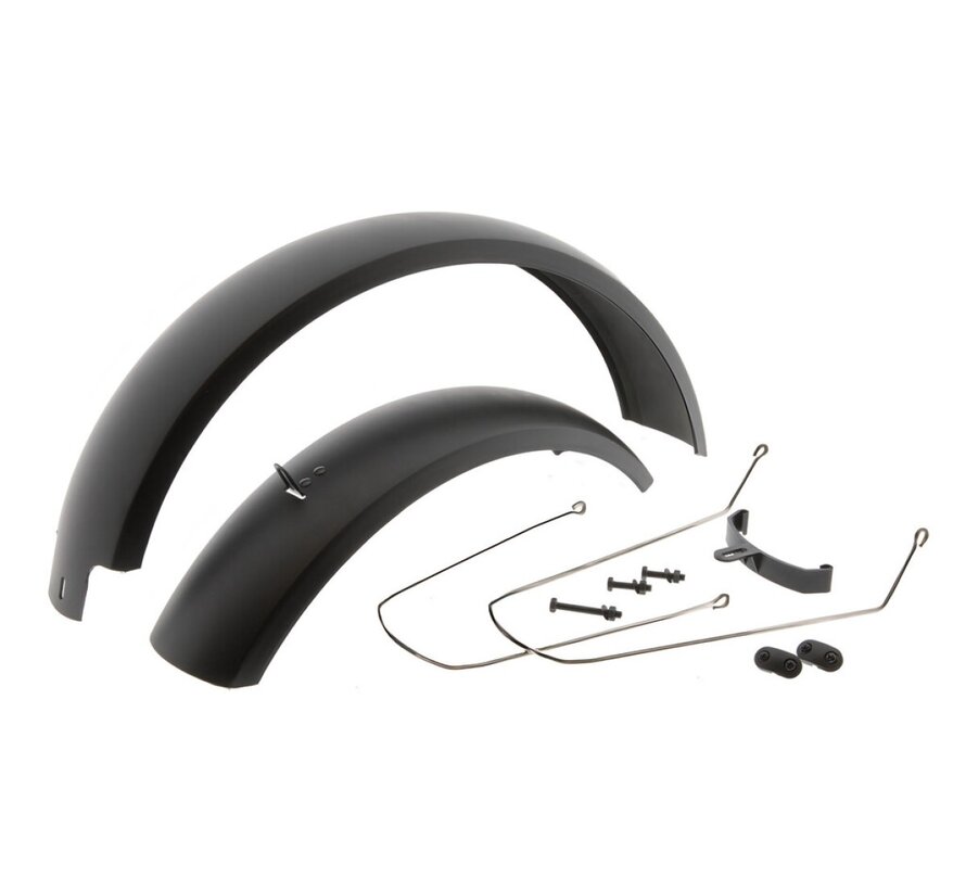 Spatbordset Mirage staal 20" Fatbike