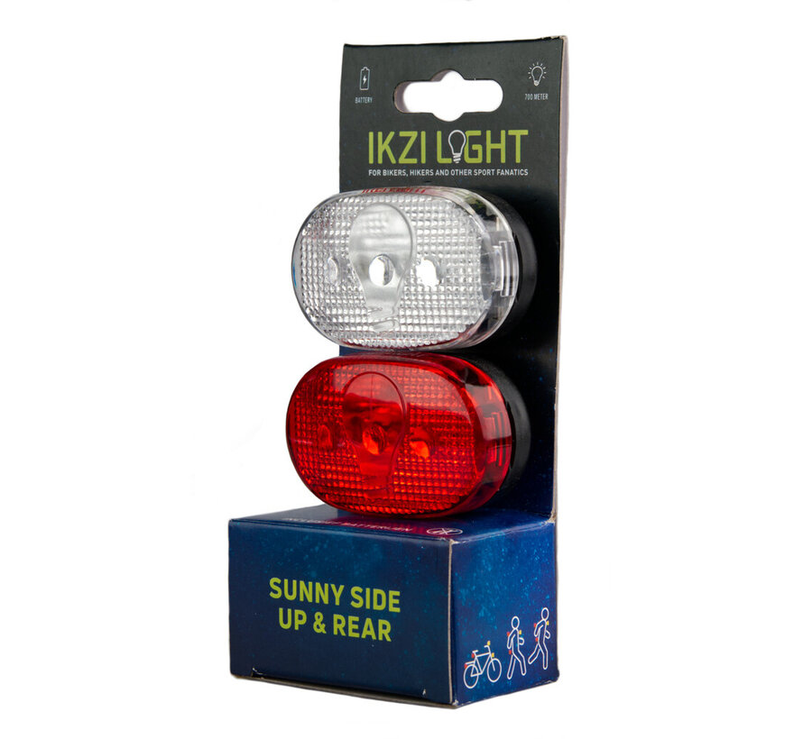 Verlichtingset Ikzi Light 3 led ovaal