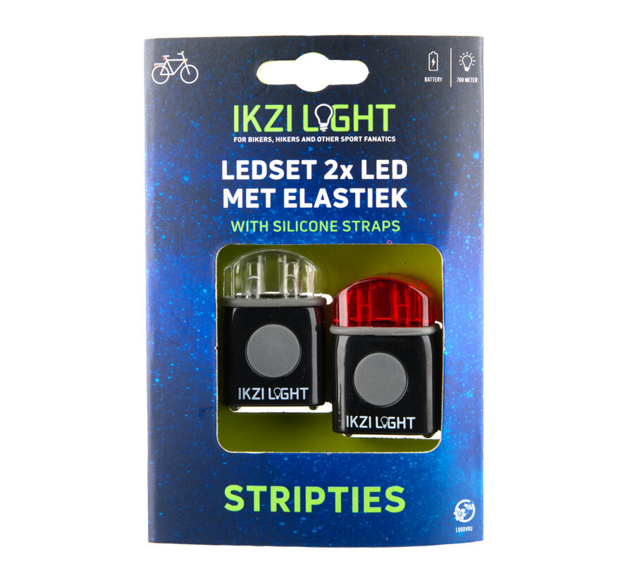 Verlichtingset Ikzi Light striptie zwart