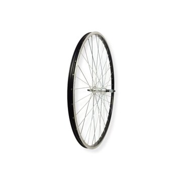 Achterwiel 28 freewheel vast zwart