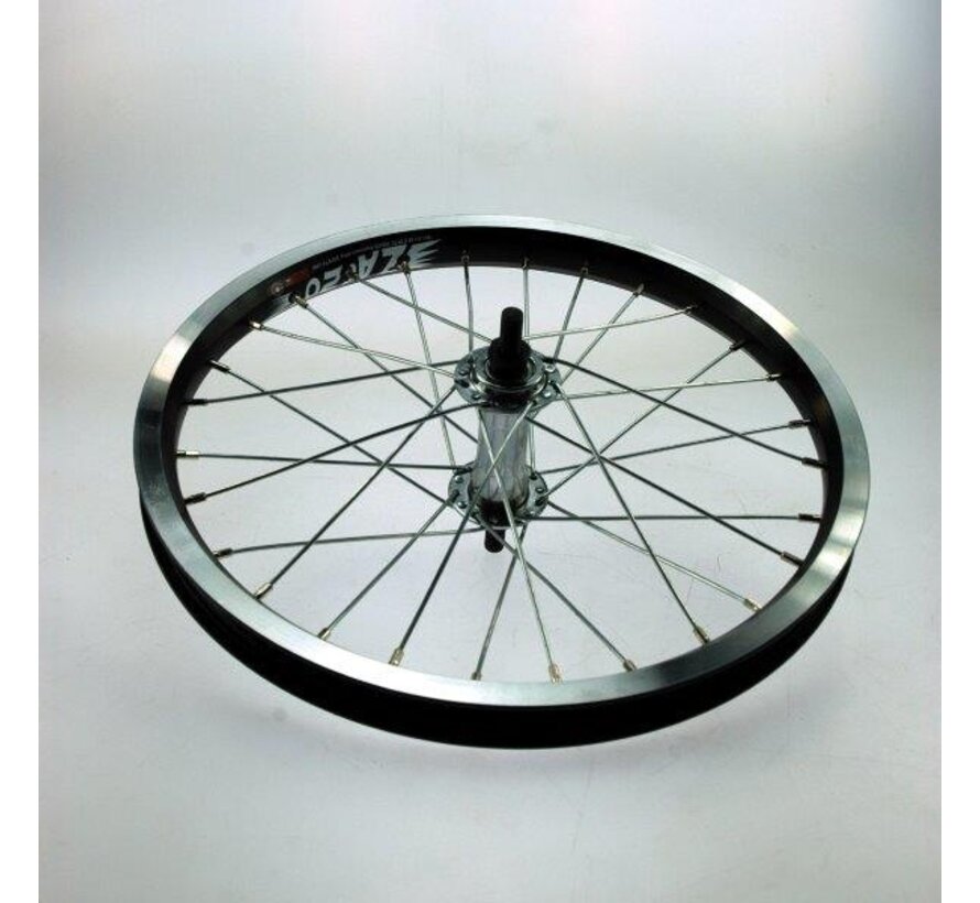 Voorwiel 16x1.75 gespaakt bmx alu