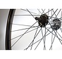 Voorwiel 28x1 1/2 alu zwart gelakt