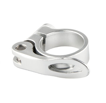 Mirage Zadelpenklem Mirage alu 34.9 zilver