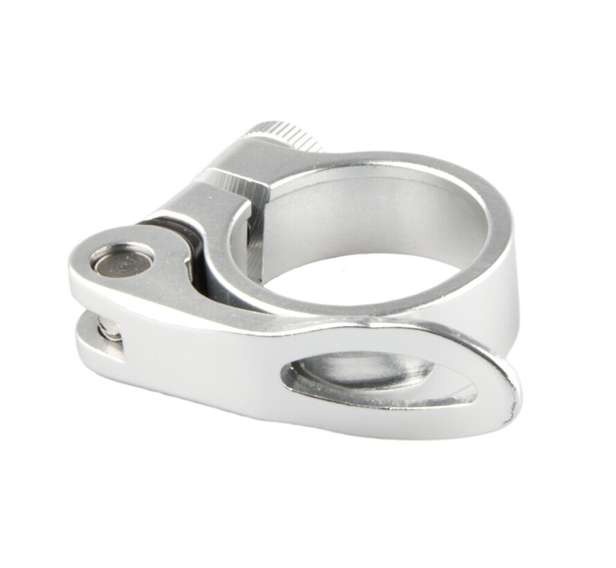 Zadelpenklem Mirage alu 34.9 zilver