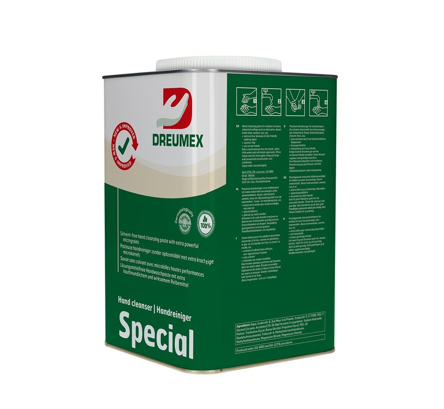 Zeep Dreumex blik special 4,5kg beige