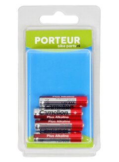 Porteur Batterij Porteur AAA alkaline per 4st