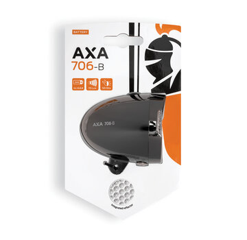 AXA Koplamp Axa 706-b 15 lux dark chroom