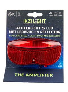 IKZI Achterlicht Ikzi Light 3 led drager 80mm