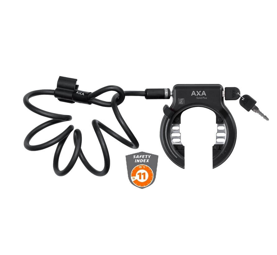 Slot Axa ringslot solid+newton kabel set