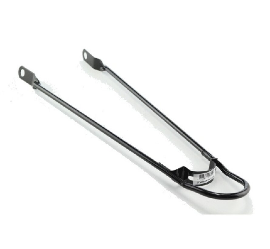 Spatbordstang bumper 28sp zwart