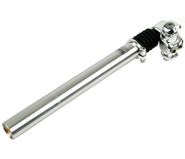 Zadelpen verend atb zilver 27.2 30cm