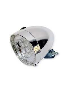 Xtrabike Koplamp Xtrabike chroom 3 led excl haak