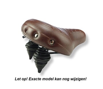 Xtrabike Zadel Xtrabike imitatie drifter bruin