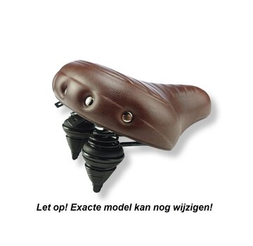 Xtrabike Zadel Xtrabike imitatie drifter bruin