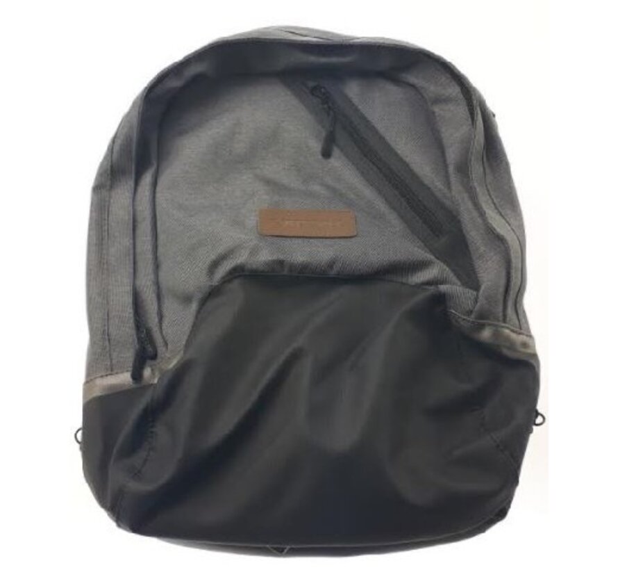 Tas Buchel dubbel drager/pakaf grijs/zwa