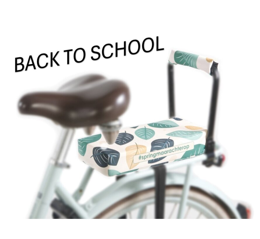 Kussenset zit je lekker Vegan print