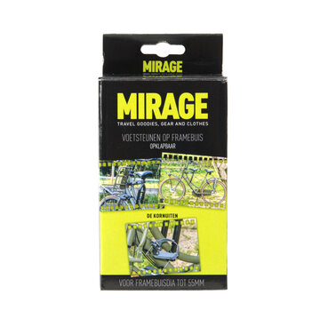 Mirage Voetrusten Mirage met rubber riem
