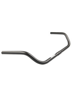 Stuurbocht zwart 600mm breed 25.4