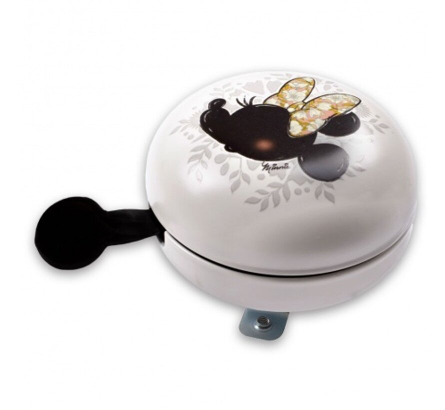 Bel SP staal bell minnie mouse wit