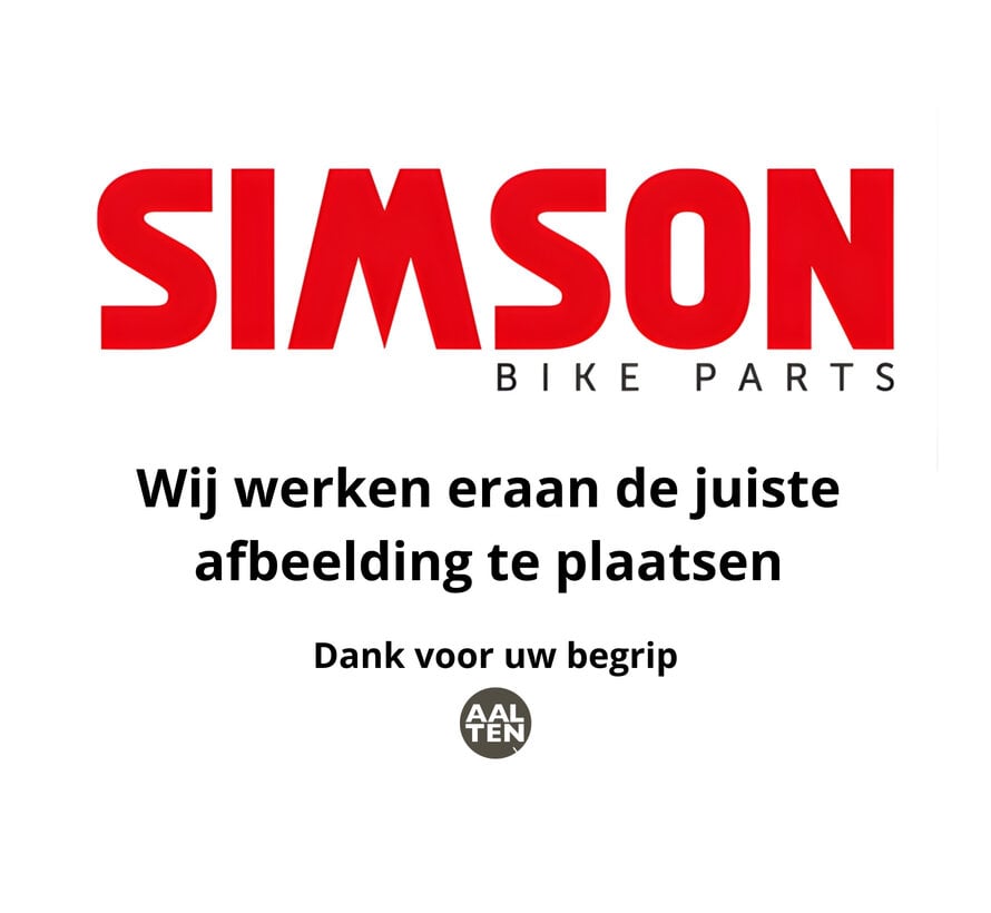 Pedalen Simson elegant anti-slip alu