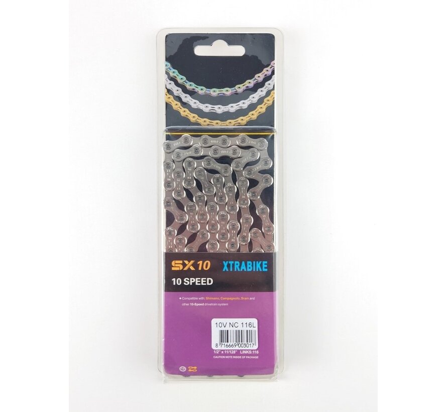 Ketting Xtrabike 10v NC 116l