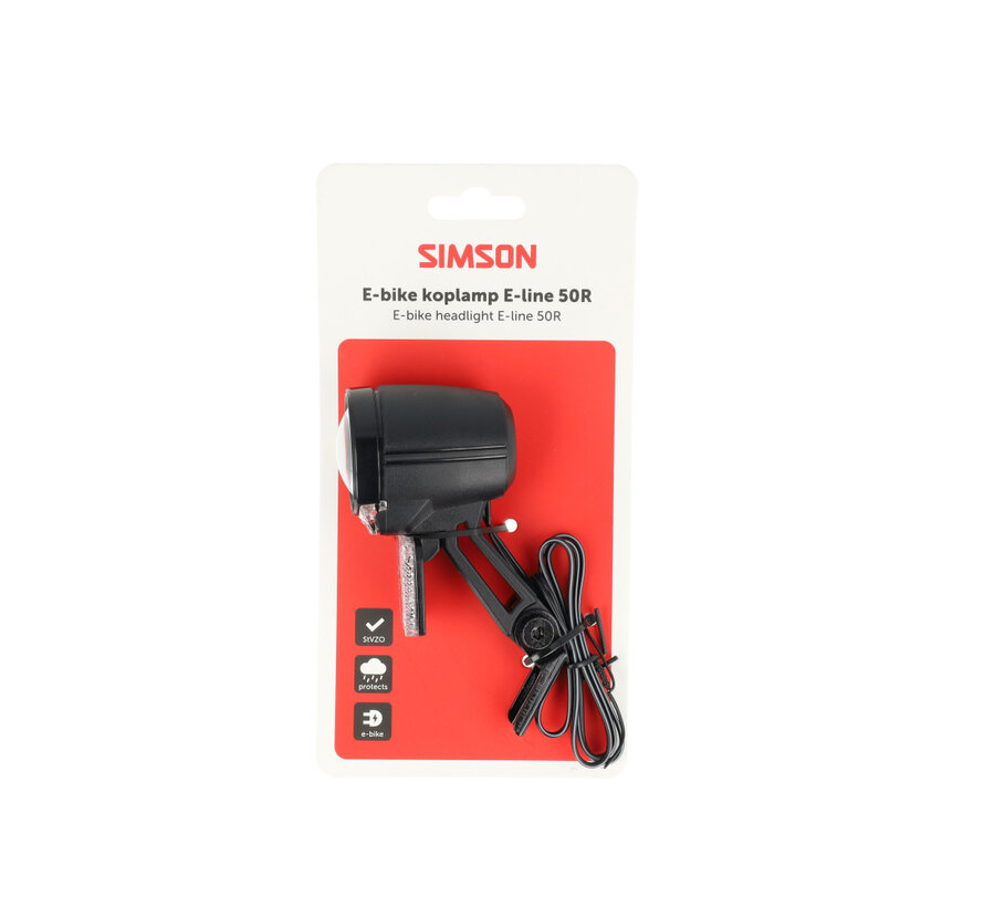 Koplamp Simson aurora e-line 50R