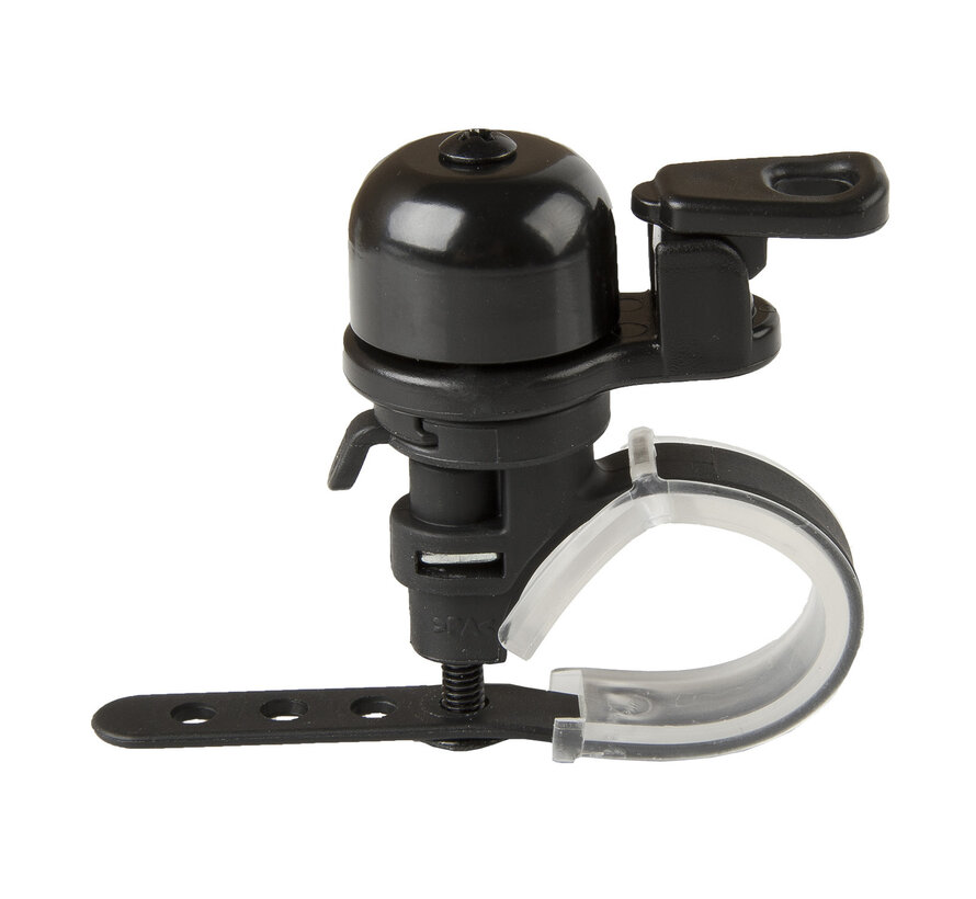 Bel mini zwart bandage bevestiging