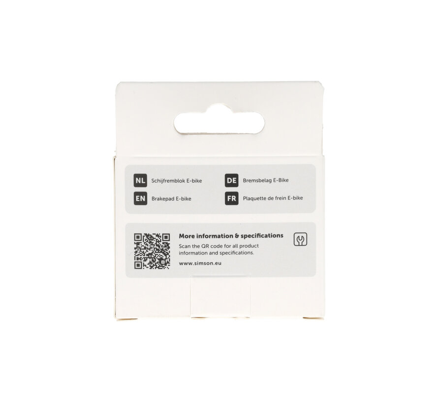 Schijfremblokken Simson E-bike