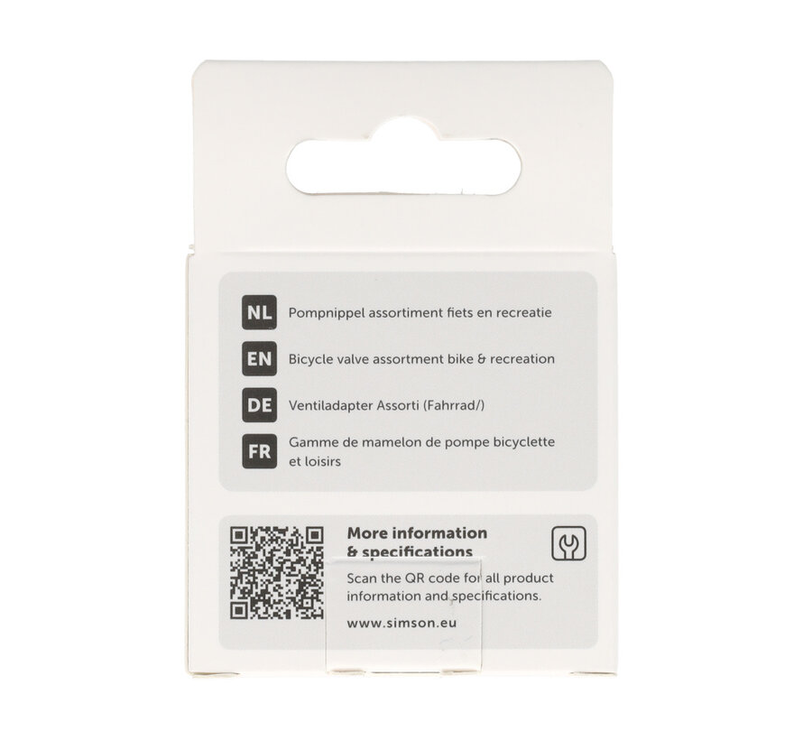 Pompnippel Simson assortiment 5-delig