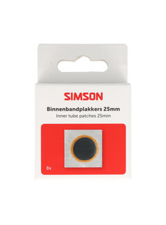Simson Binnenbandpleisters Simson 25mm rond