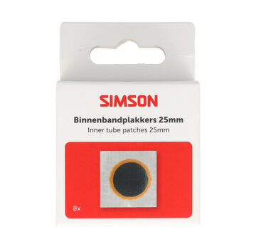 Simson Binnenbandpleisters Simson 25mm rond